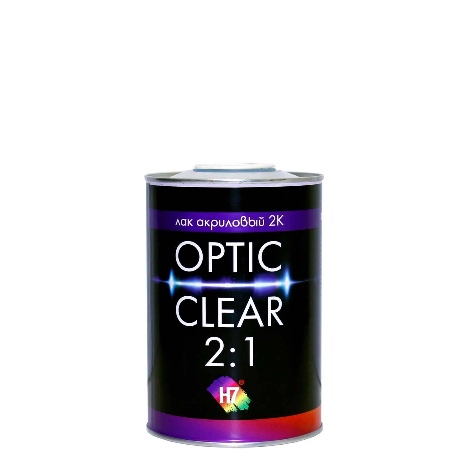 Лак акриловый 2K 2:1 Optic clear 1 л H7