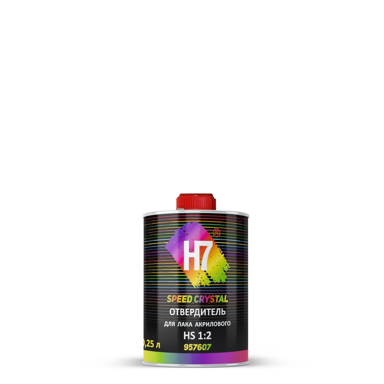 Отвердитель для лака акрилового HS 1:2 Crystal Speed 0,25 л H7