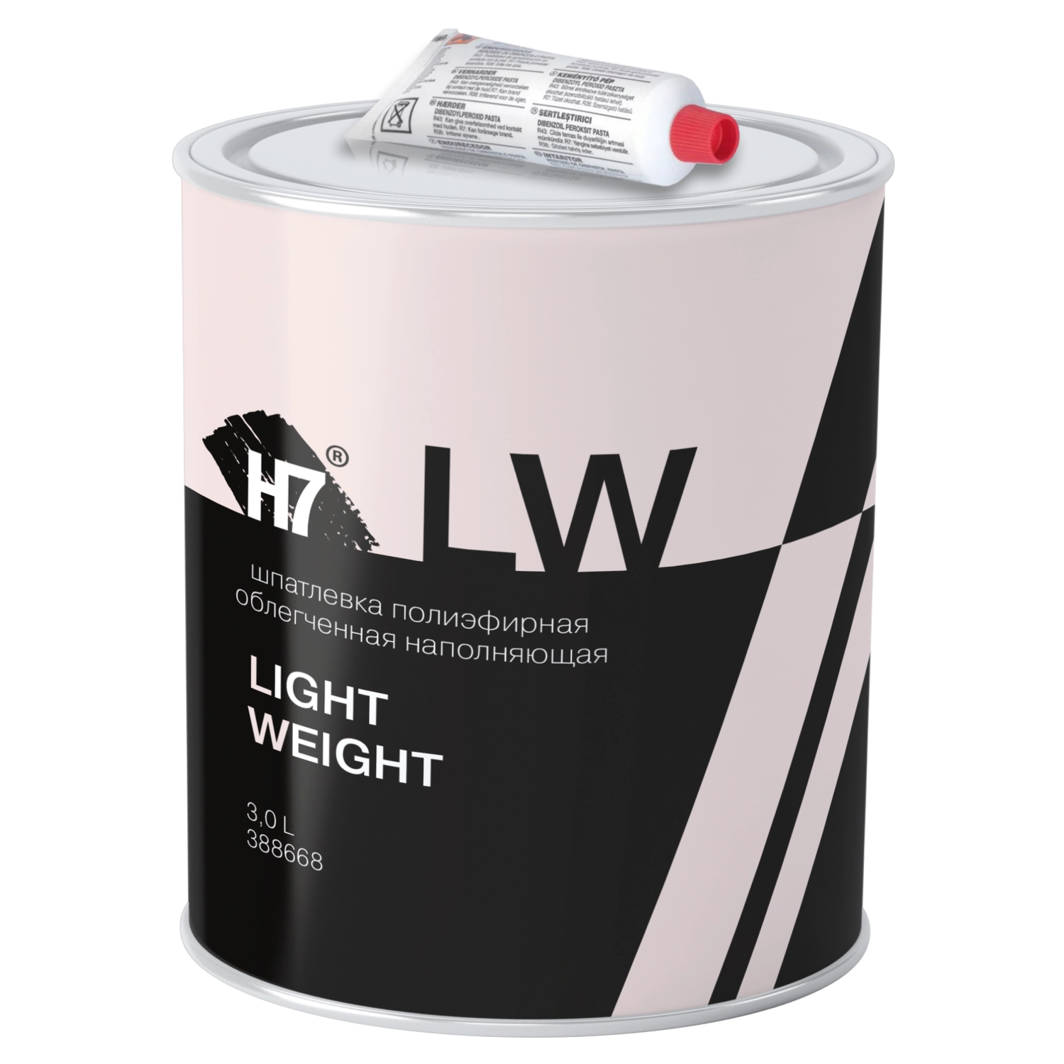 Шпатлевка полиэфирная облегченная наполняющая Light Weight 3л Н7