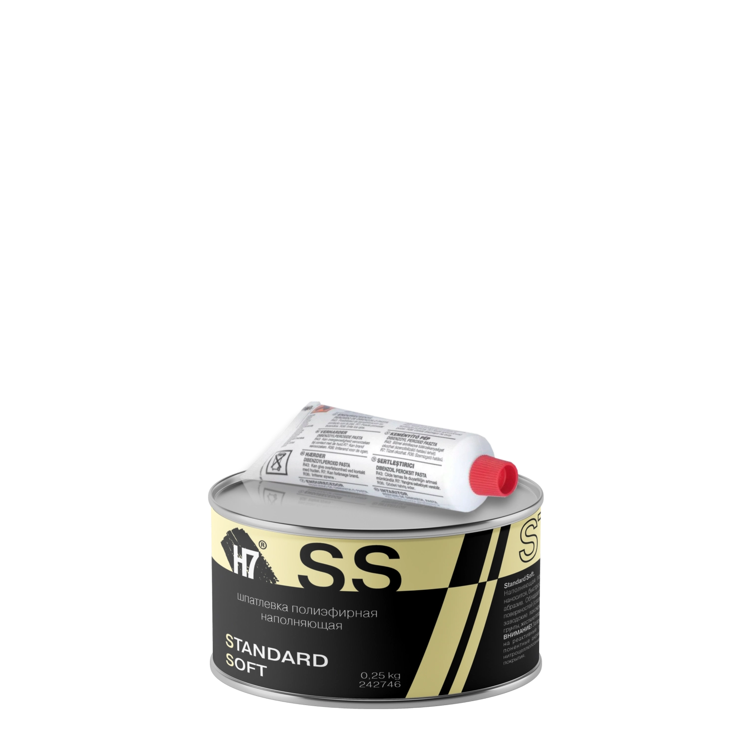 Шпатлевка полиэфирная наполняющая Standard Soft 0,25кг Н7