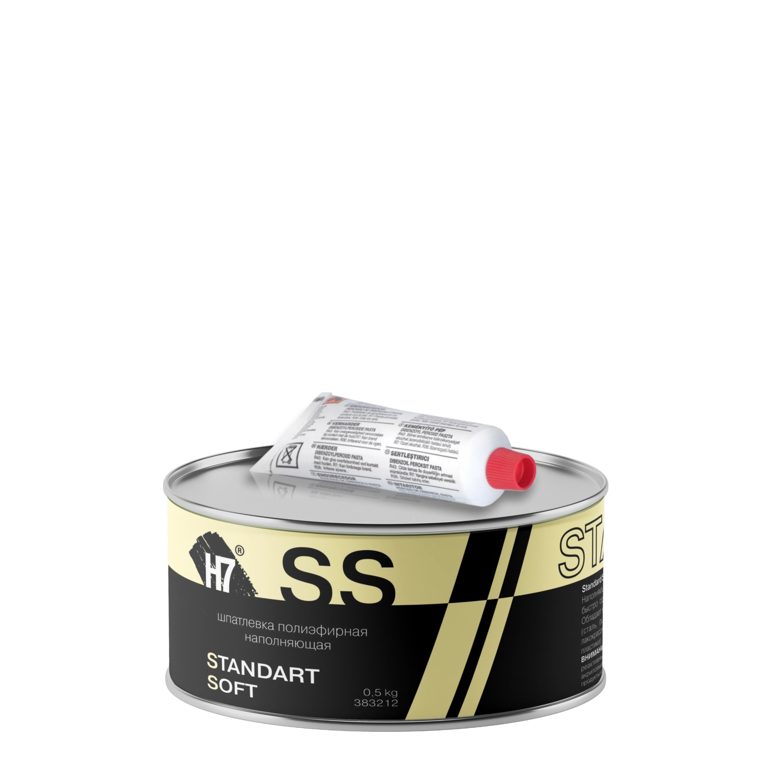 Шпатлевка полиэфирная наполняющая Standard Soft 0,5кг Н7