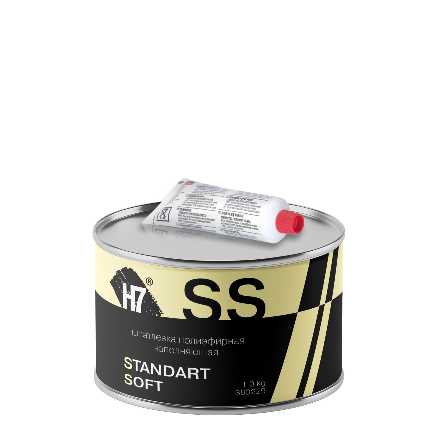 Шпатлевка полиэфирная наполняющая Standard Soft 1кг Н7