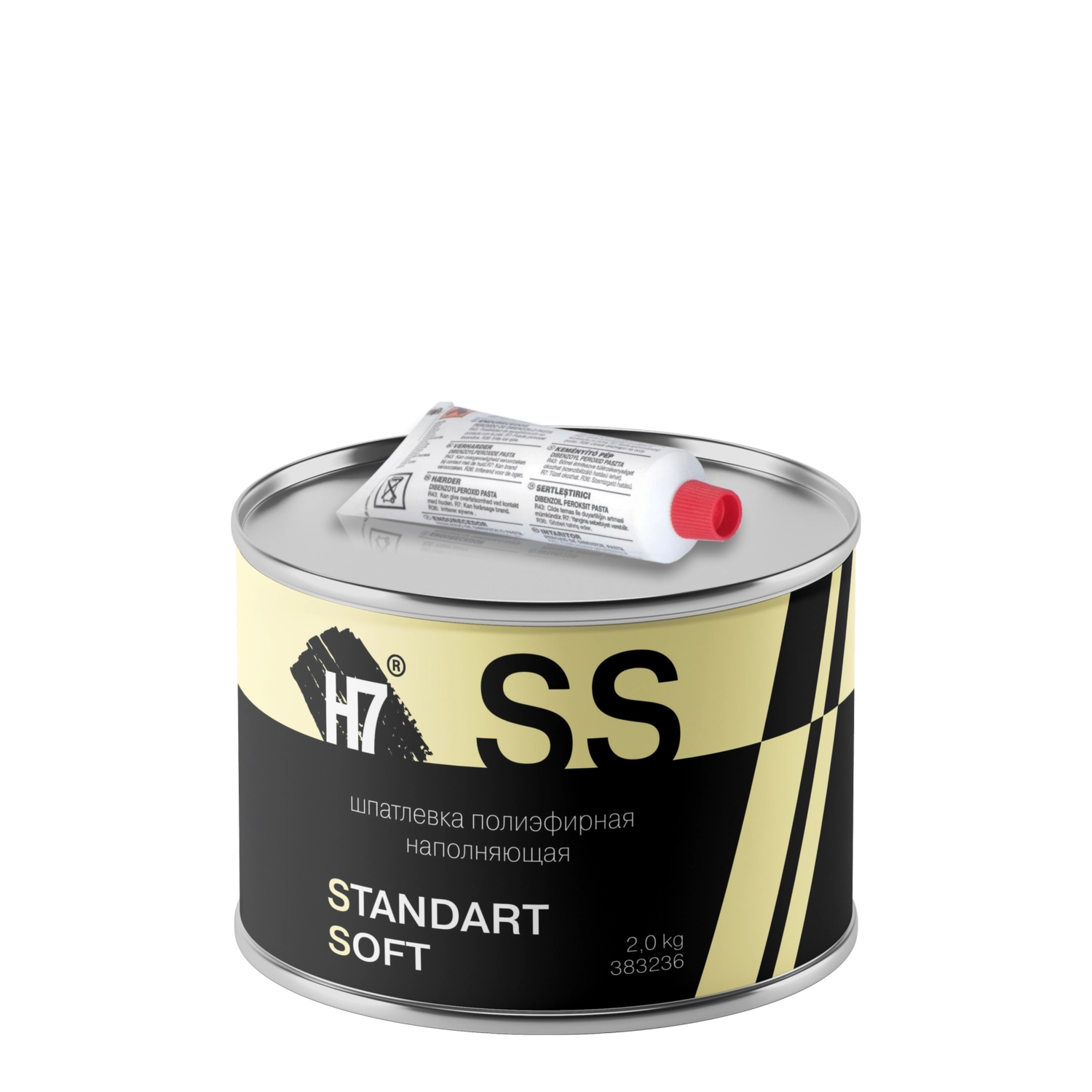 Шпатлевка полиэфирная наполняющая Standard Soft 2кг Н7