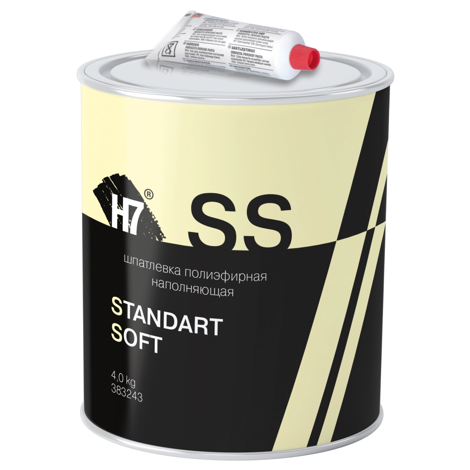 Шпатлевка полиэфирная наполняющая Standard Soft 4кг Н7