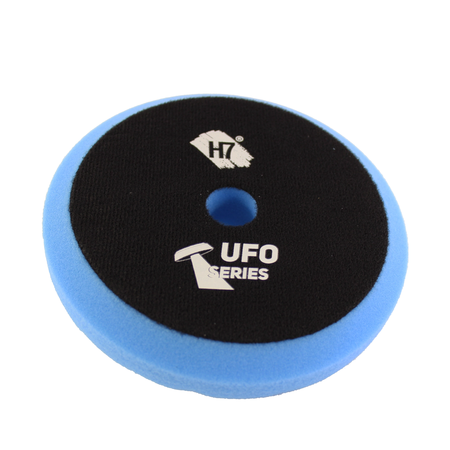 Круг полировальный поролоновый 150x25мм UFO Medium Cut полужесткий рельефный синий H7