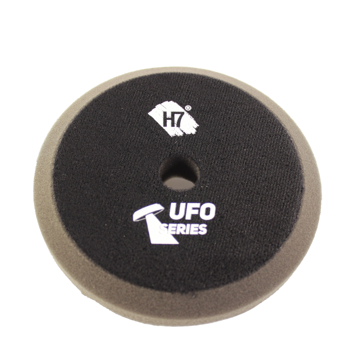 Круг полировальный поролоновый 150x30мм UFO Shine Protect мягкий рельефный черный H7
