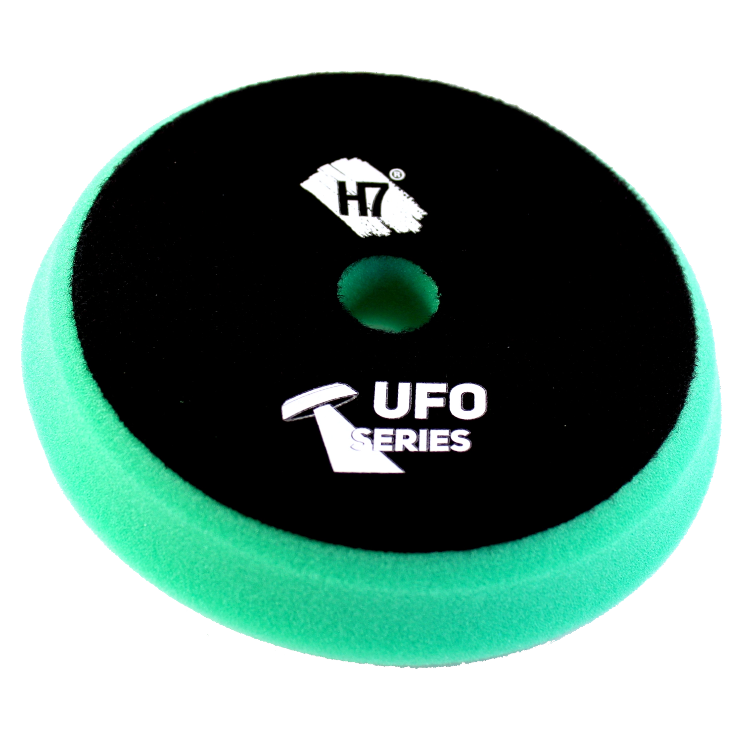 Круг полировальный поролоновый 180x25мм UFO Super Cut жесткий зеленый H7