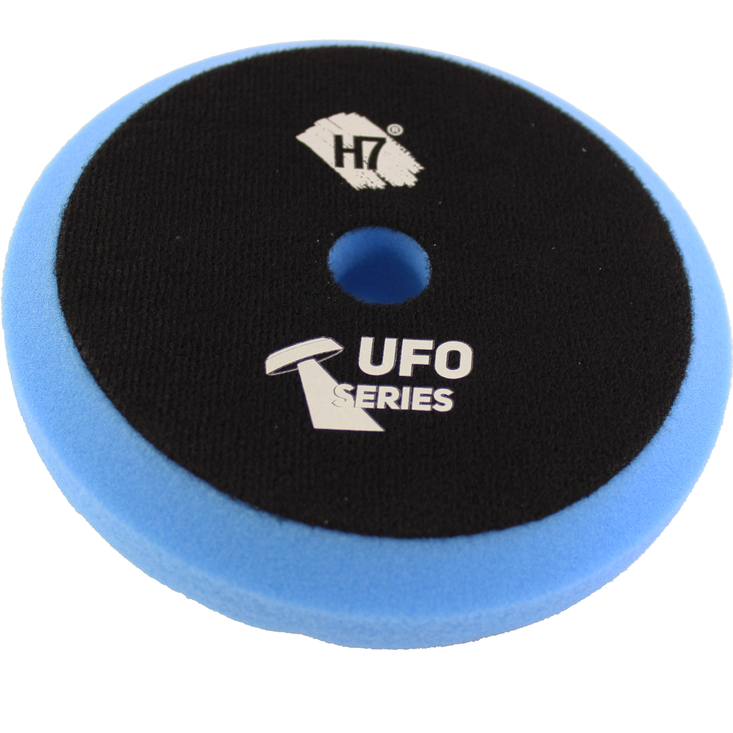 Круг полировальный поролоновый 180x25мм UFO Medium Cut полужесткий рельефный синий H7