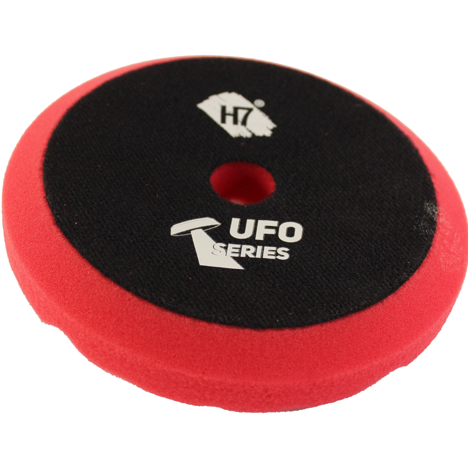 Круг полировальный поролоновый 180x30мм UFO Soft Cut мягкий рельефный красный H7