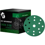 Круг абразивный Green ⌀150 мм 15 отверстий